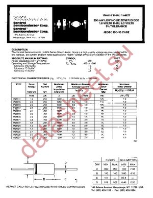 1N4627 datasheet  